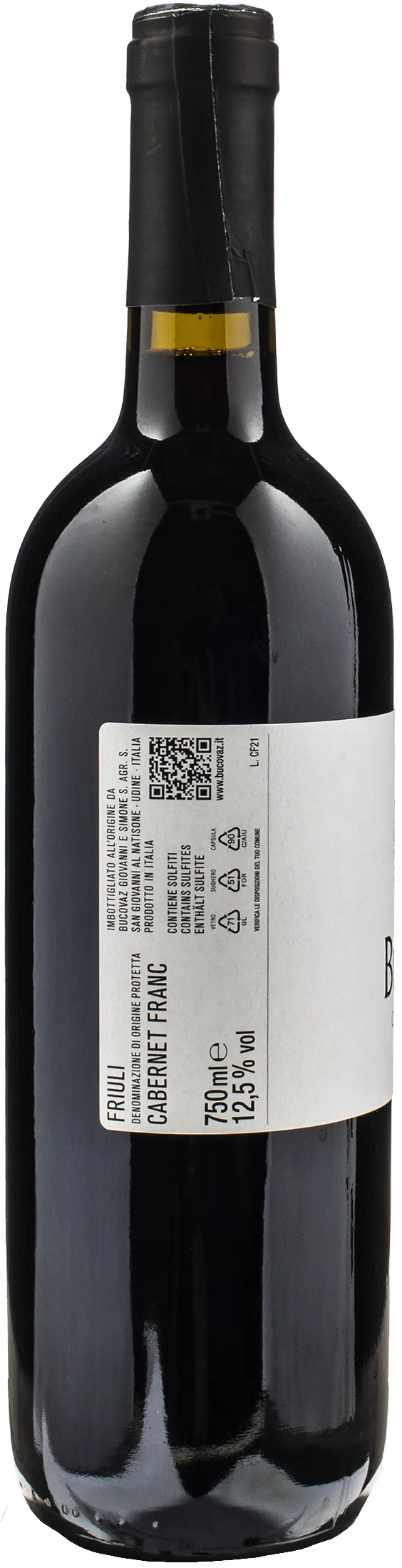 Bucovaz Cabernet Franc 2021 - immagine 2