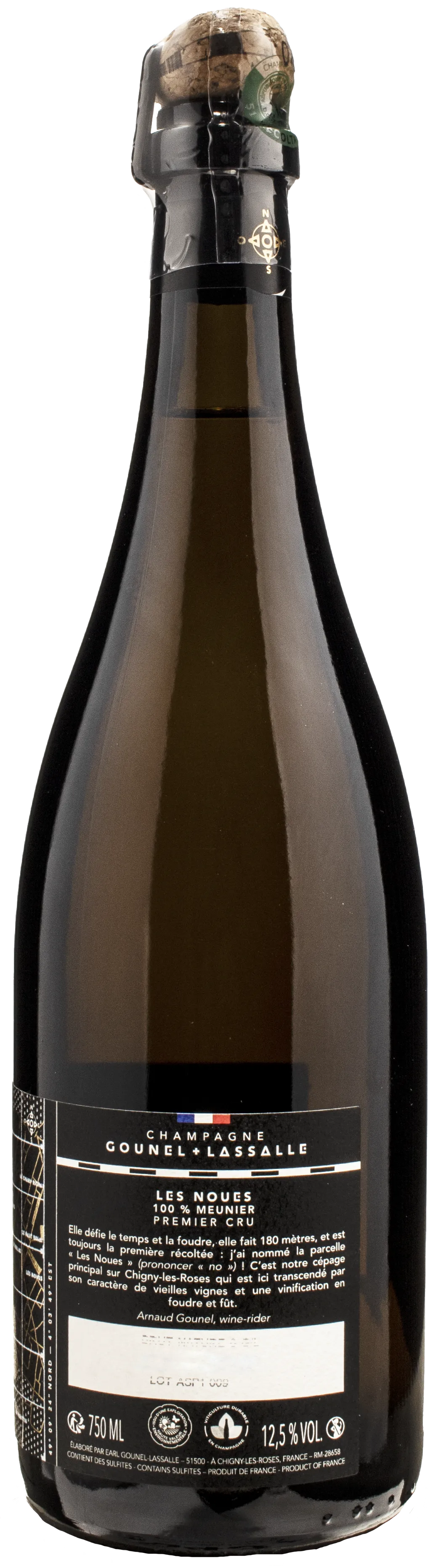 Gounel Lassalle Champagne Les Noues 1er Cru Brut Nature - immagine 2