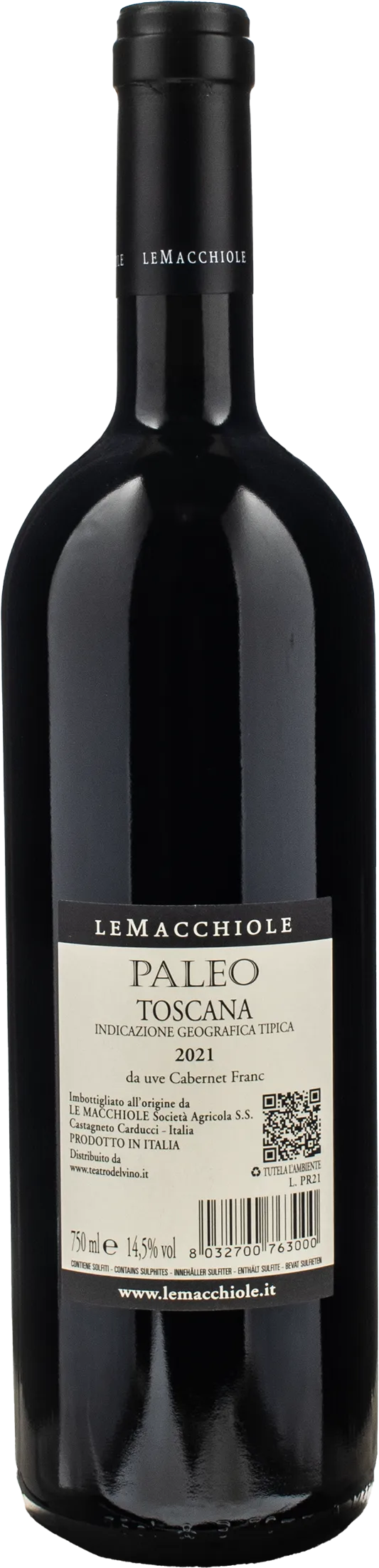 Le Macchiole Paleo Rosso 2021 - immagine 2