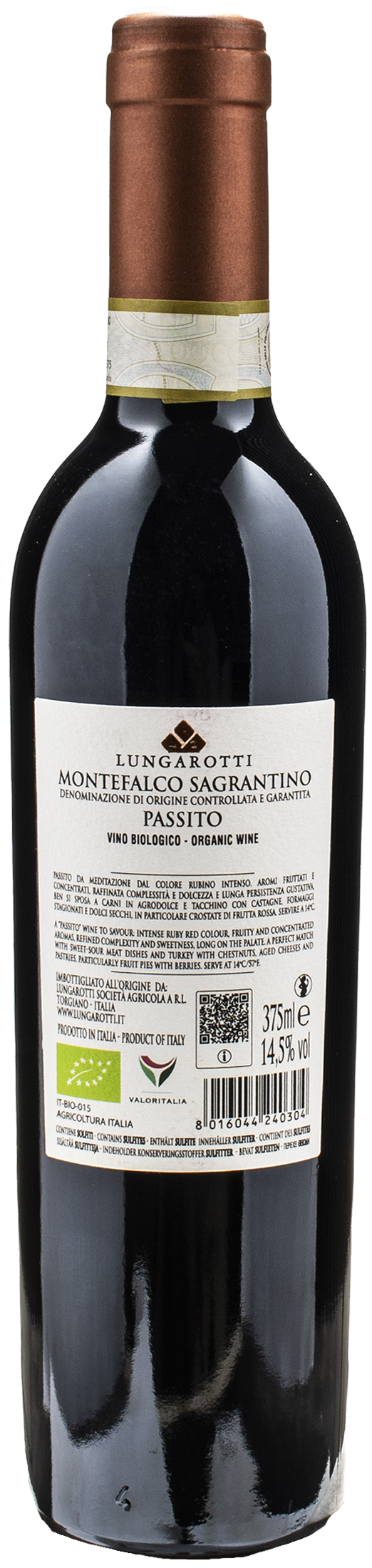 Lungarotti Sagrantino Passito 0.375L 2018 - immagine 2