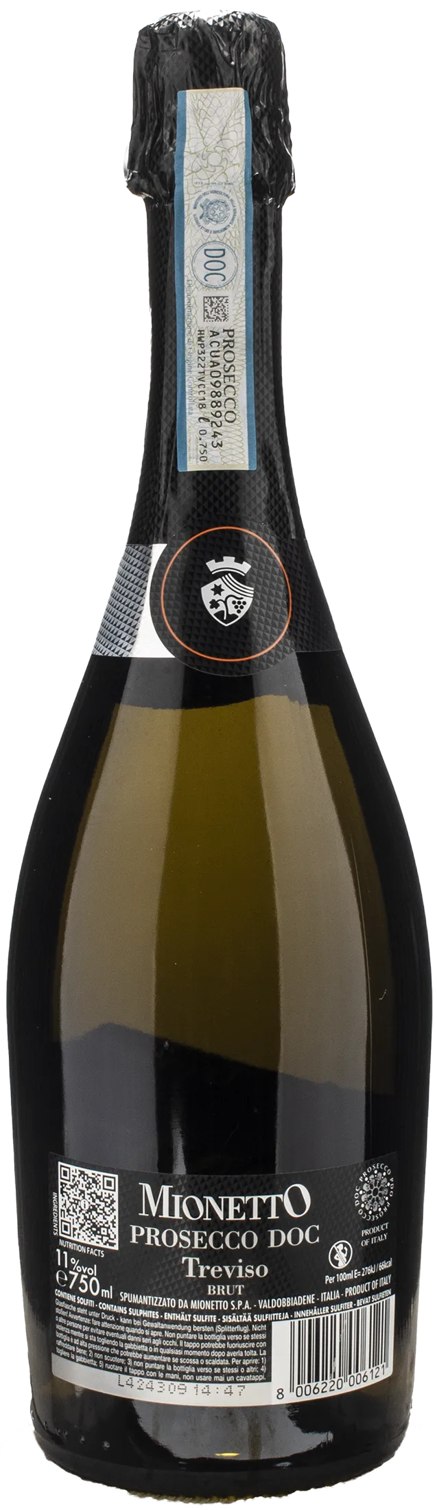 Mionetto Prosecco Avantgarde Brut - immagine 2